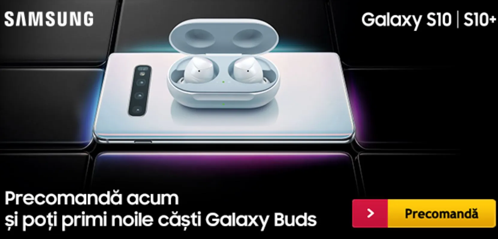 Precomanda Samsung Galaxy S10 la Altex - Care e oferta