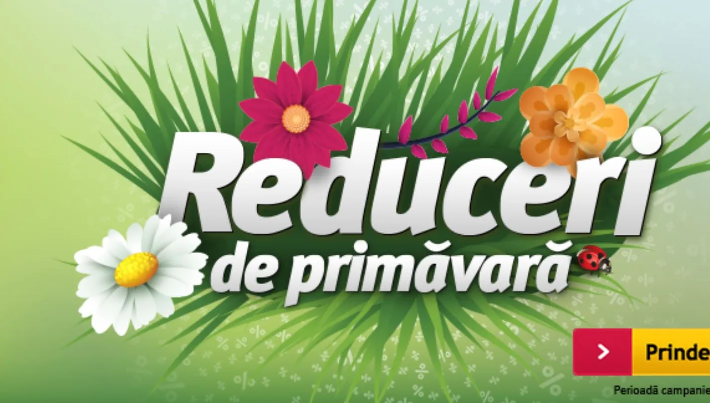 La Altex a venit primavara! Primele reduceri au aparut
