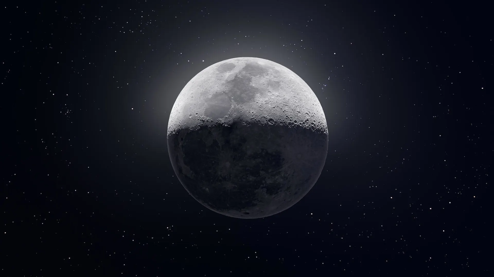 Luna, așa cum nu a mai văzut-o nimeni! Imaginea creată la o înaltă tehnologie