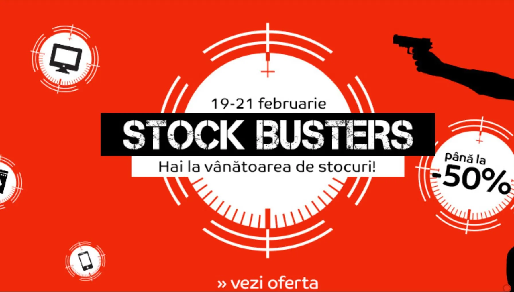 eMAG Stock Busters - Cea mai importanta promotie de lichidare de stocuri