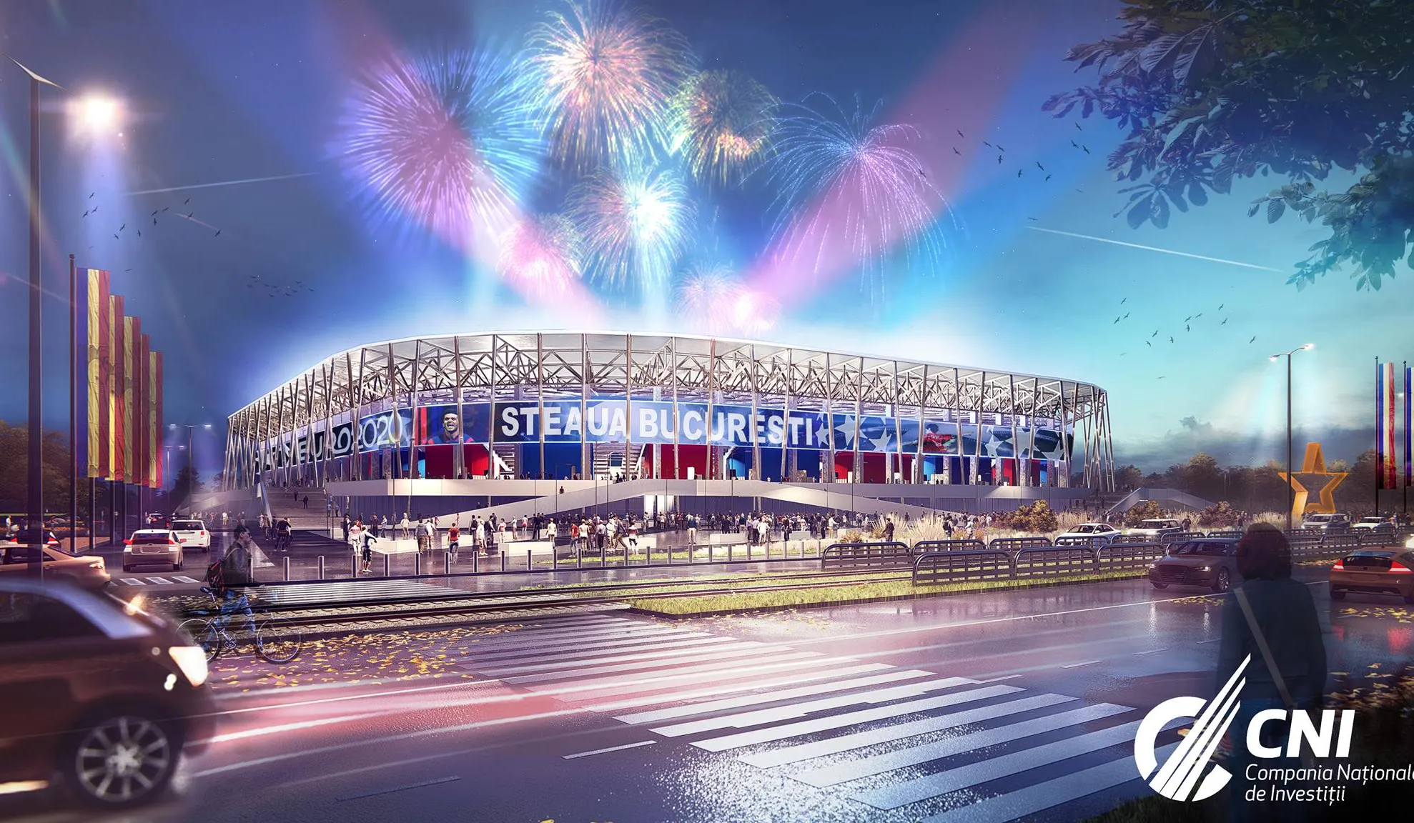 Imagini noi cu stadioanele care se construiesc pentru EURO 2020