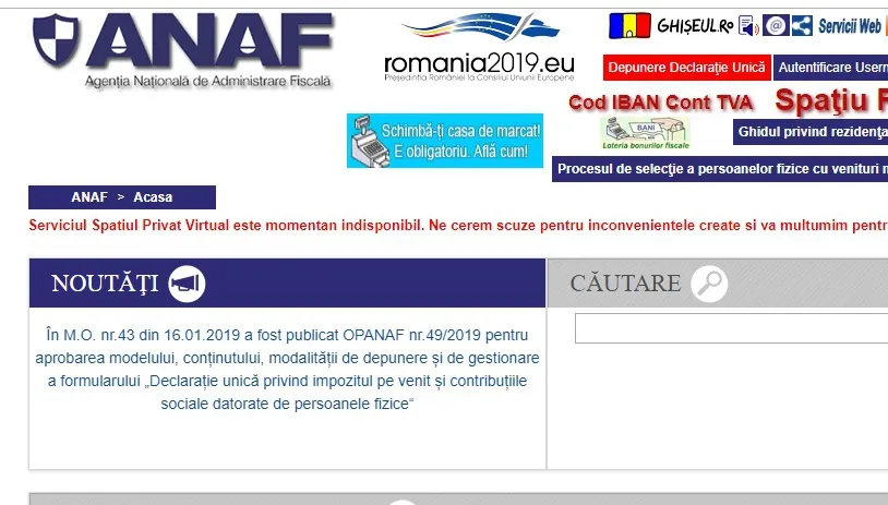 Declarația unică 2019 | Se apropie termenul LIMITĂ! Descarcă formularul de pe anaf.ro!
