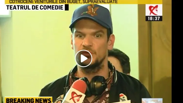 Protest împotriva OUG 7 organizat de Tudor Chirilă și actorii de la Teatrul de Comedie