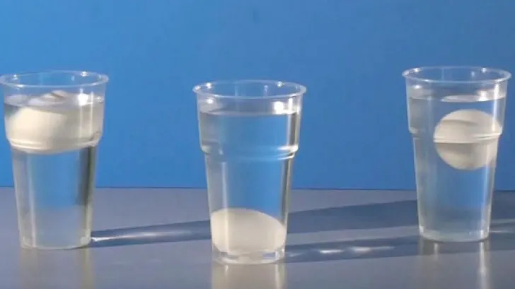 Cum îţi dai seama cât de proaspăt este un ou. Ai nevoie doar de un pahar cu apă