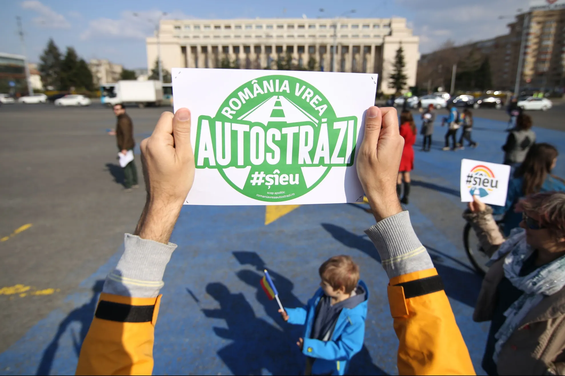 ȘIEU - România vrea autostrăzi // Protestul a făcut înconjurul țării. VIDEO
