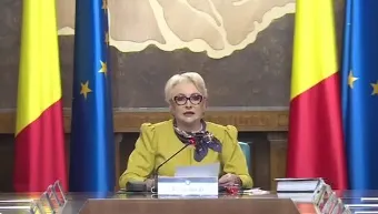Hohote de râs la BVB în urma unei glume cu Dăncilă