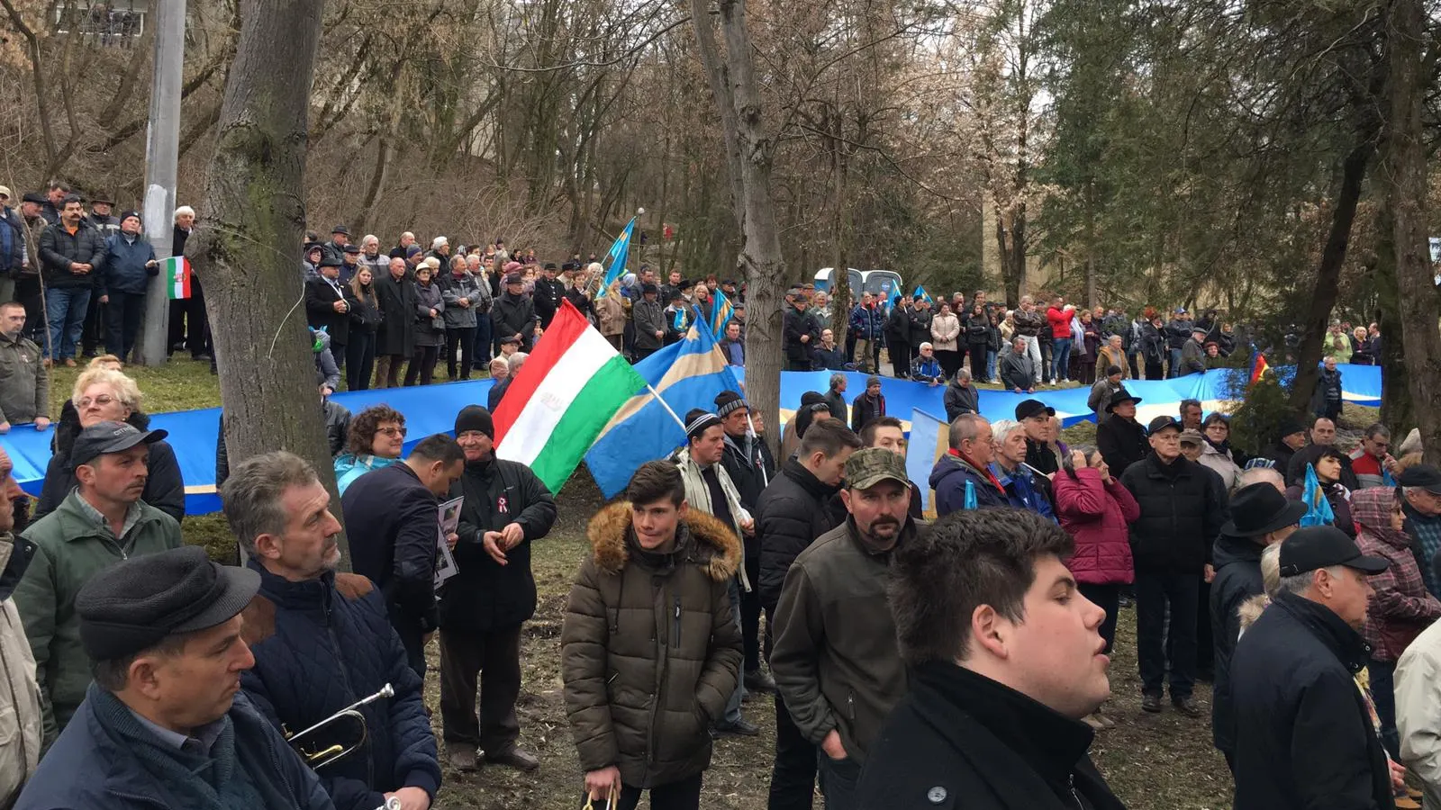 VIDEO - 2.000 de oameni la marșul de la Târgu Mureș, dedicat Zilei Libertății Secuilor