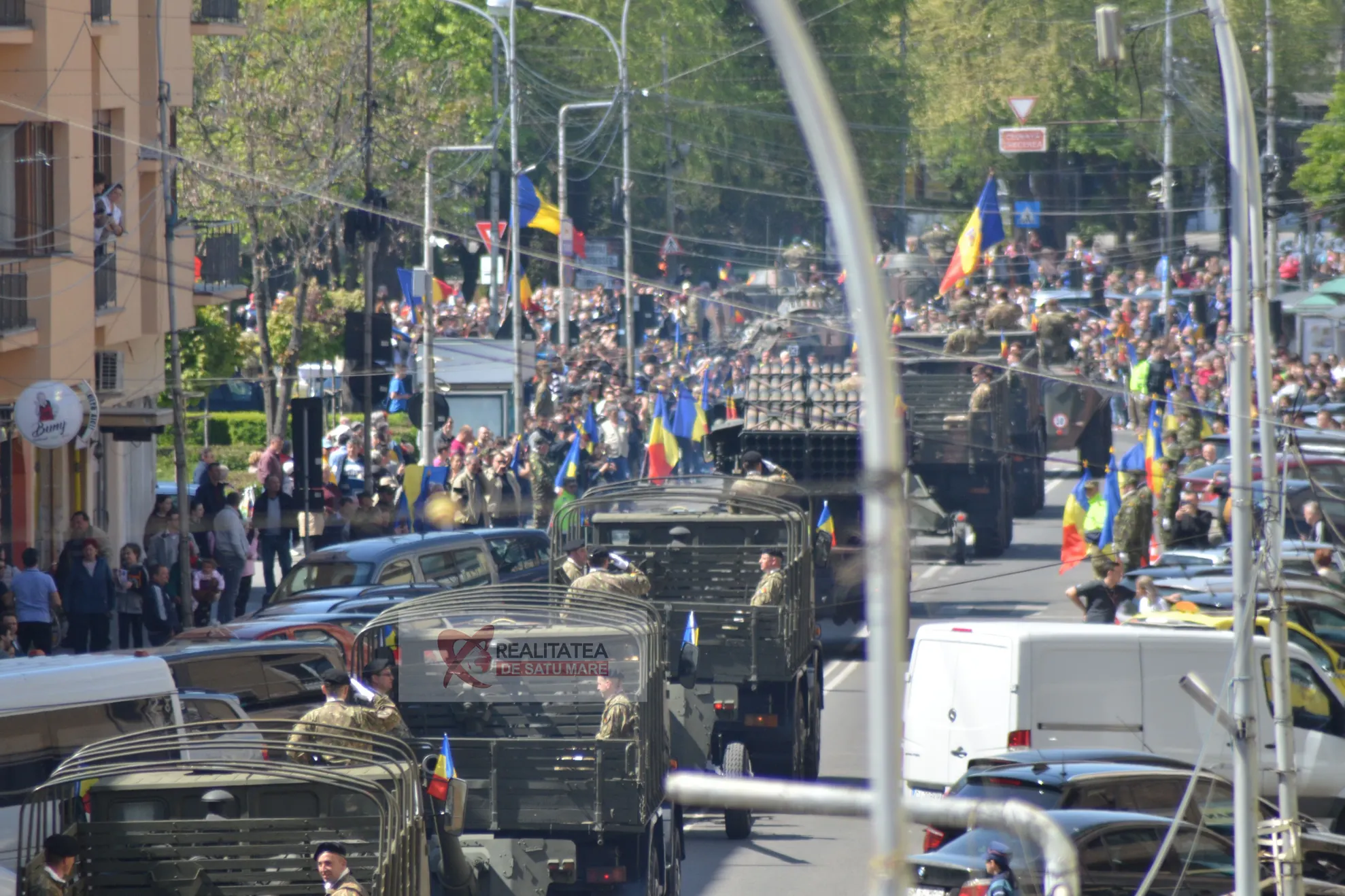 Armata a reintrat simbolic în Satu Mare, după un secol!