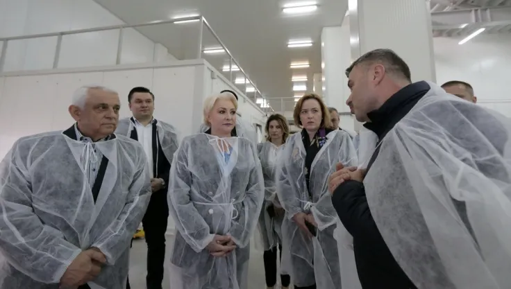 Dăncilă, Daea şi Carmen Dan au inaugurat Bursa de peşte de la Tulcea recepționată în 2015