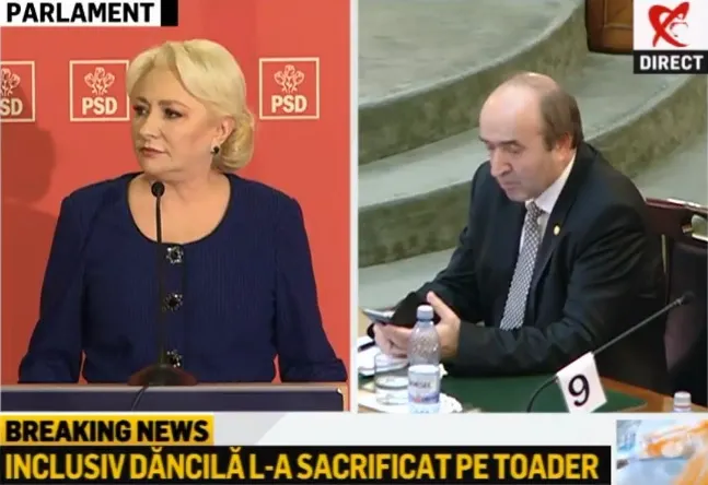 Dăncilă explică de ce l-a demis pe Tudorel Toader (VIDEO)