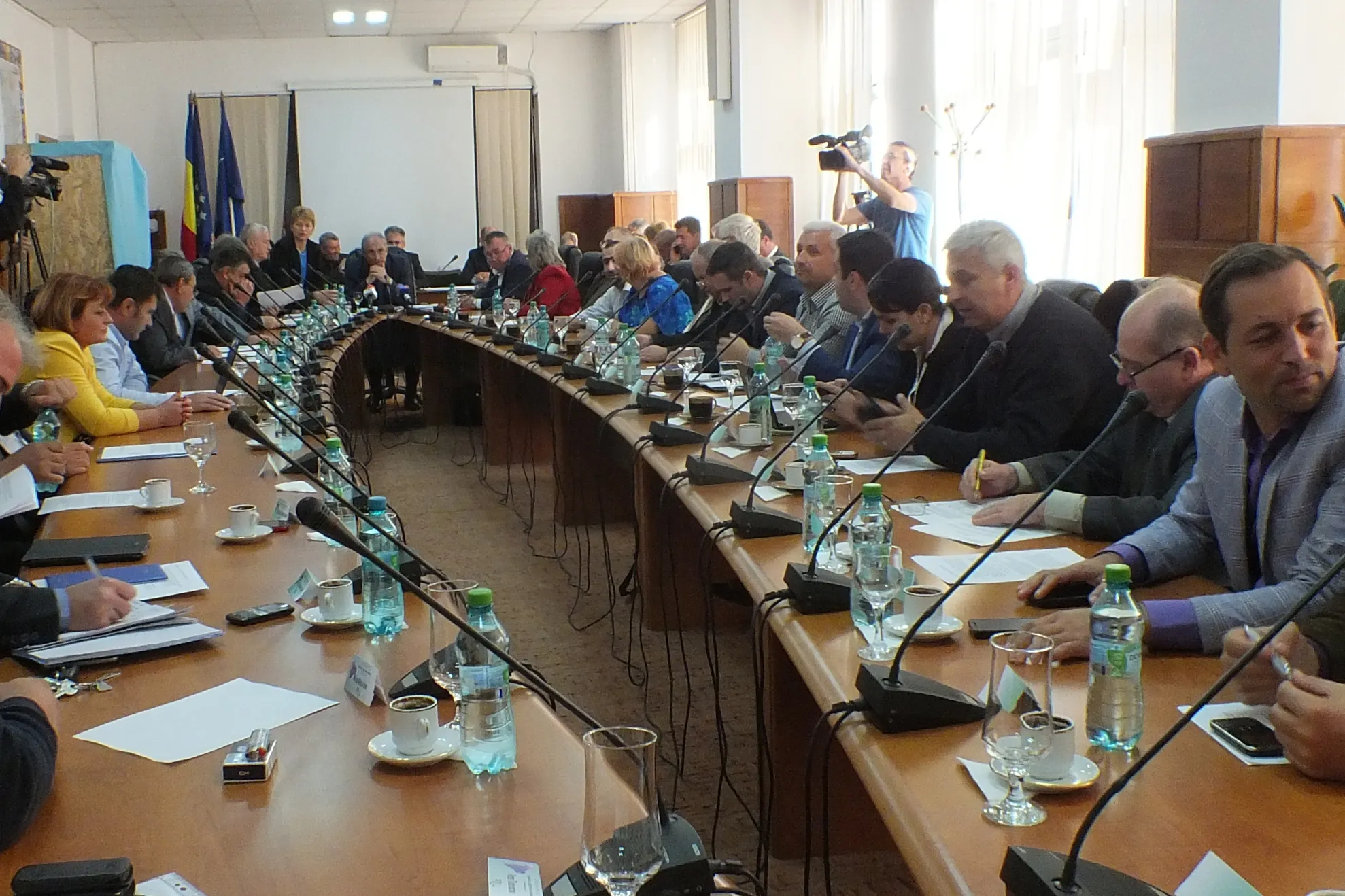 VIDEO Scandal pe bani la Consiliul Județean Giurgiu