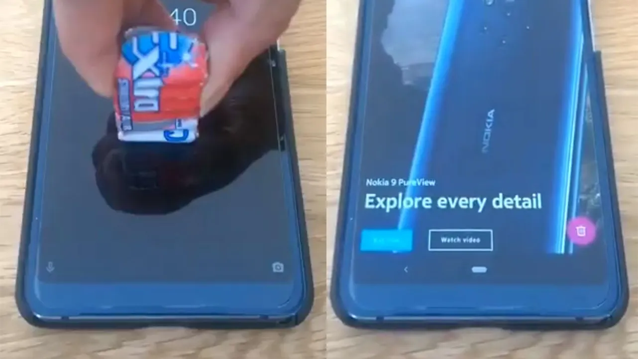 A luat un pachet de gumă și l-a pus pe telefon. Ce s-a întâmplat îngroapă în penibil Nokia!