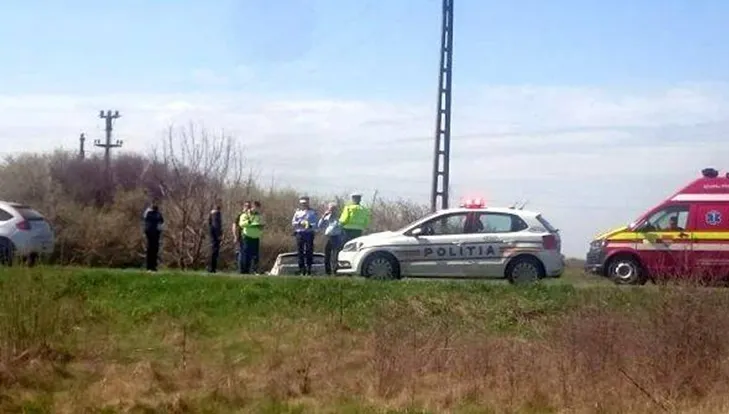 Accident cumplit în apropiere de Timișoara. Doi copii răniți