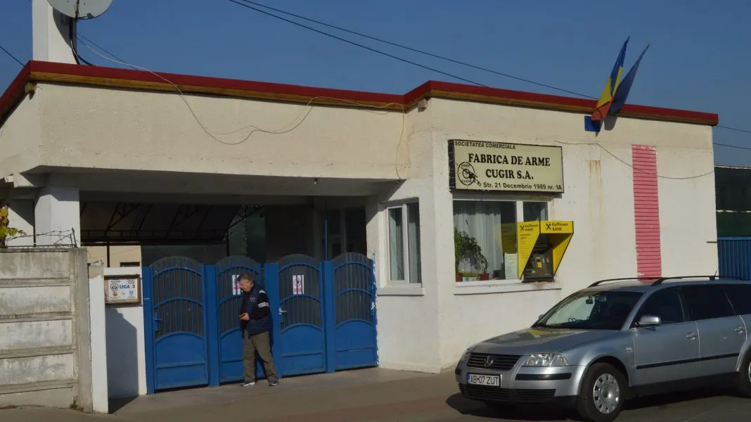 Fabrica de arme din Cugir - imagine de arhivă