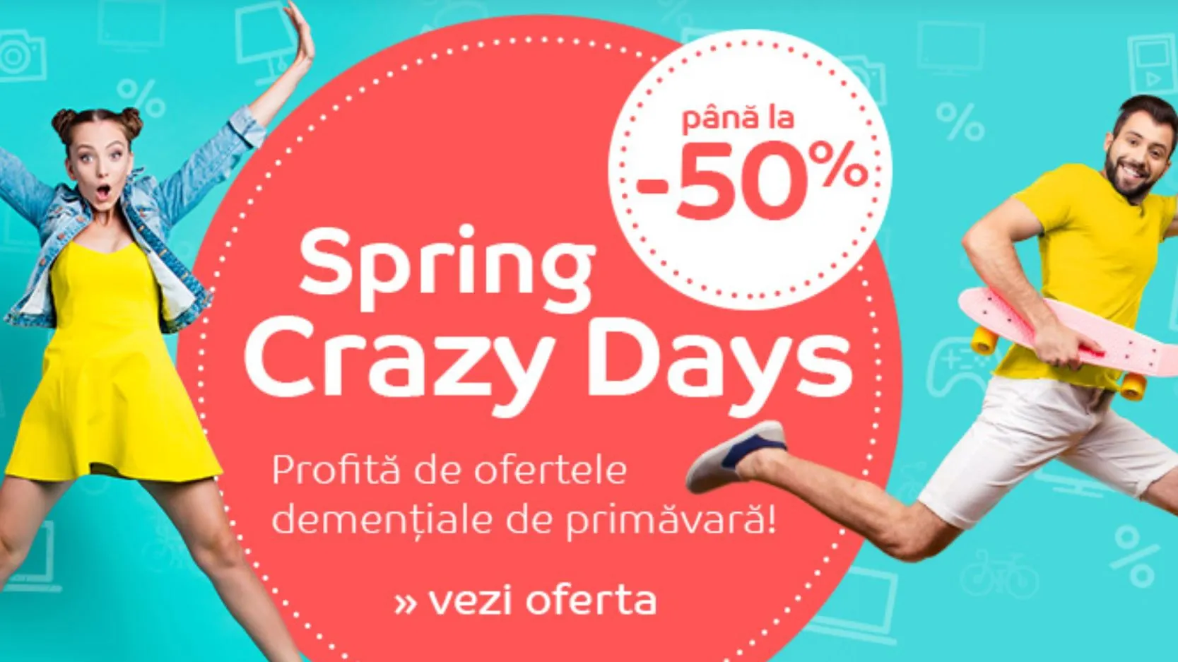 eMAG Spring Crazy Days – Ce electrocasnice bune gasesti cu pana la 40% reducere