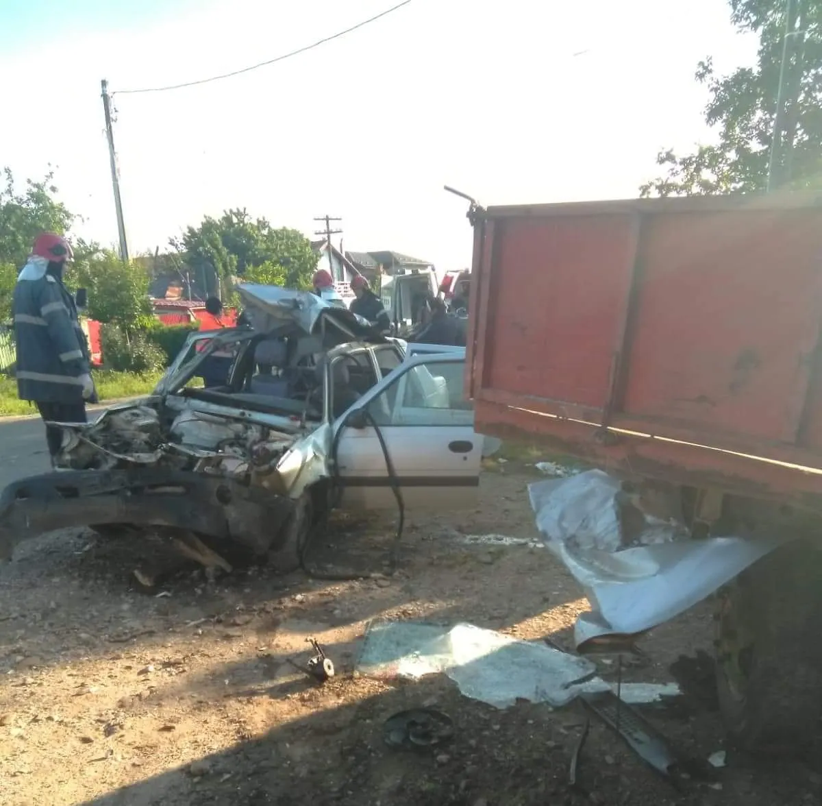 Accident rutier pe DN 41, la Greaca. Cinci persoane sunt rănite