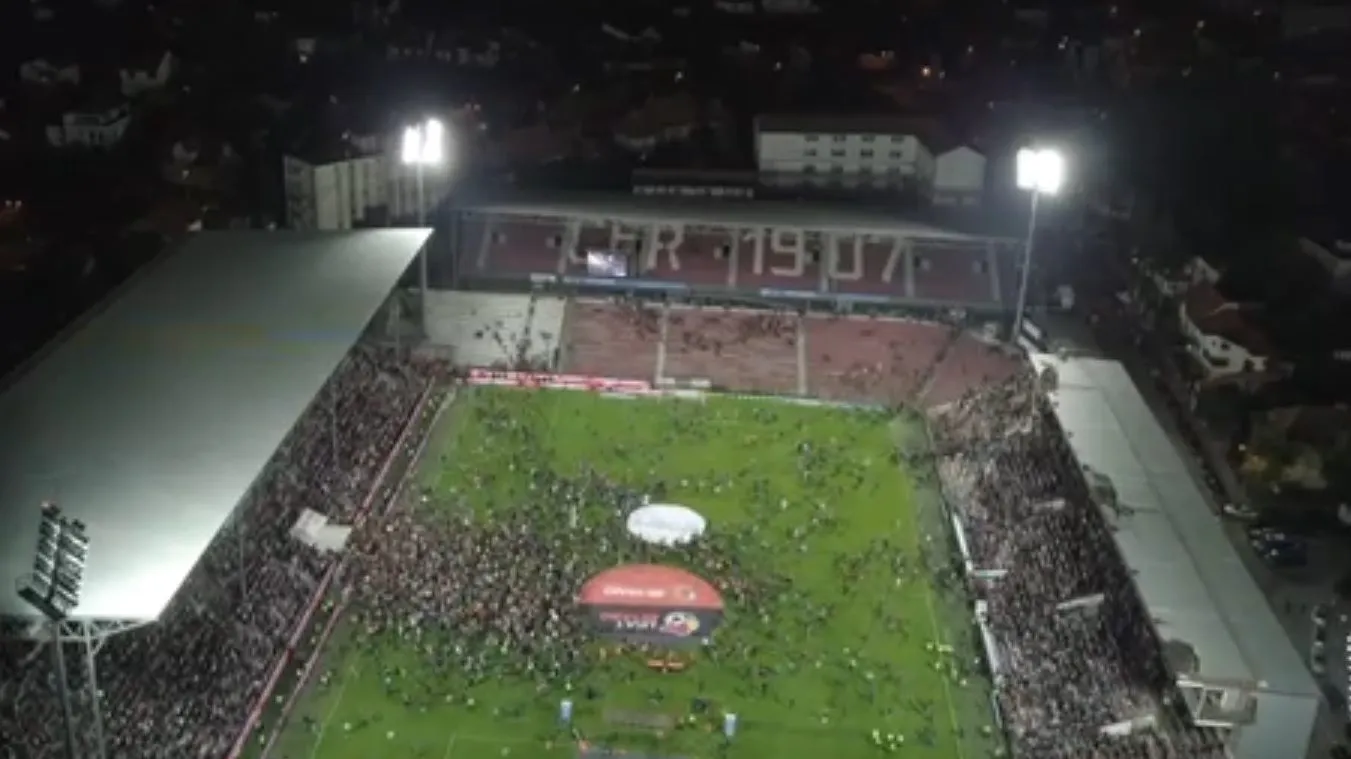 Sărbătoare în Gruia! Imagini spectaculoase filmate cu drona