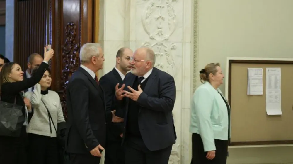 PSD preia o temă de campanie de la Frans Timmermans