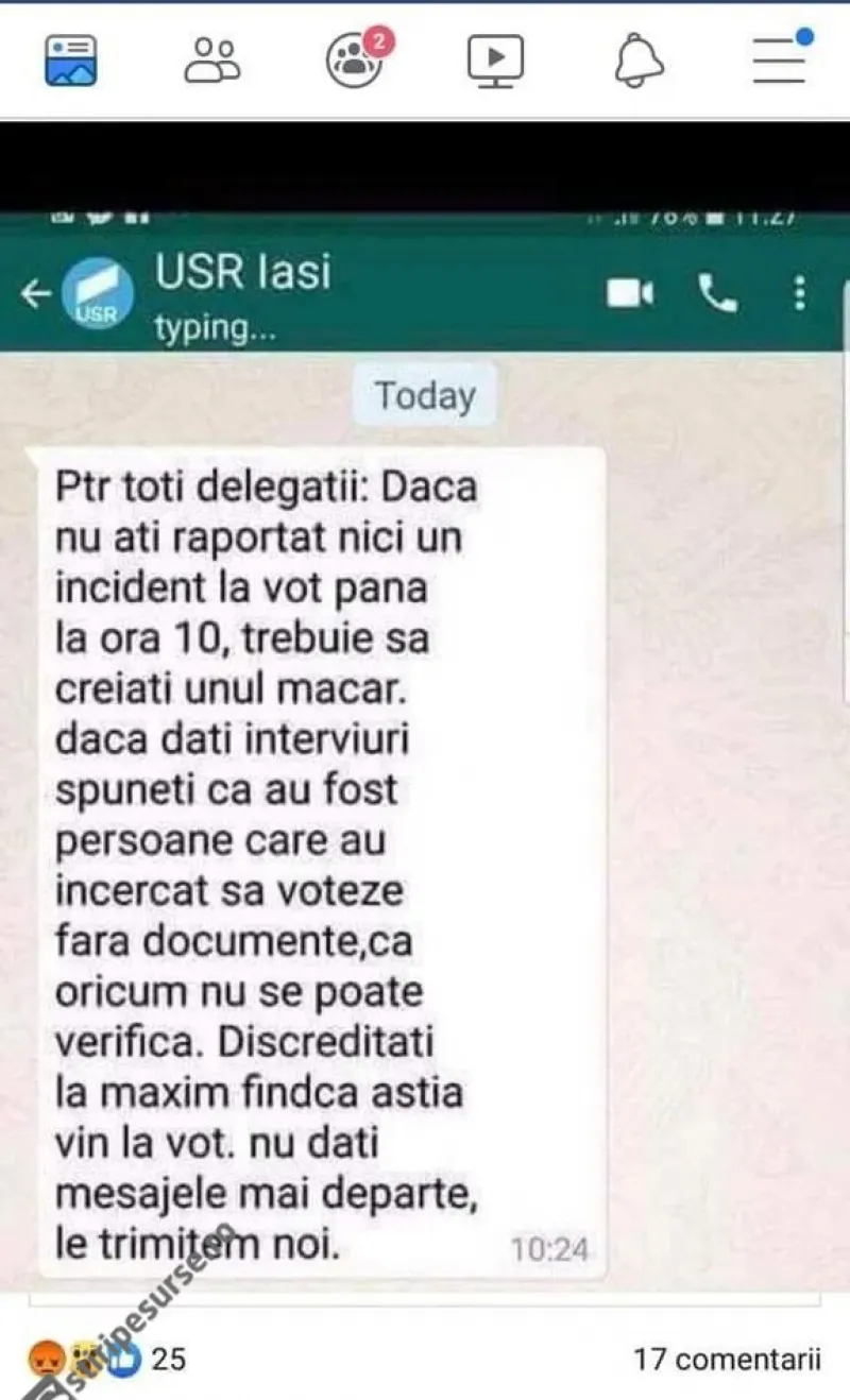 PSD, manipulare la adresa USR+PLUS, cu un mesaj din 2018