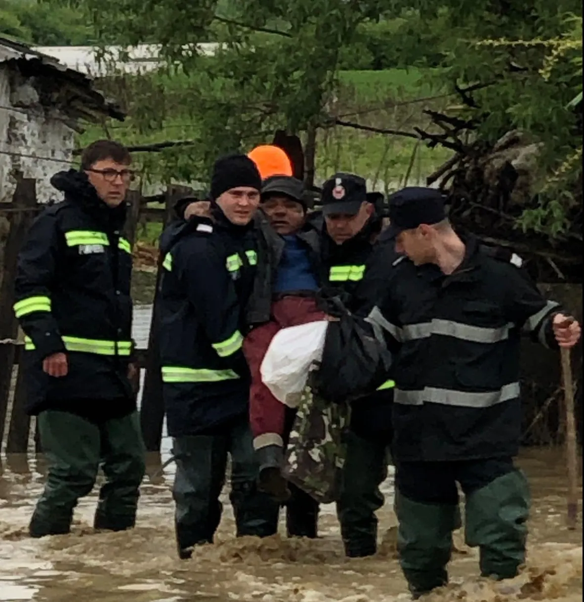 Inundații devastatoare în Vaslui(Video)