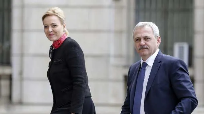 Carmen Dan și Liviu Dragnea