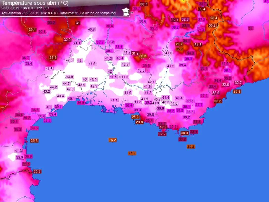 Franța, cea mai mare temperatură din toate timpurile! Mai mulți morți