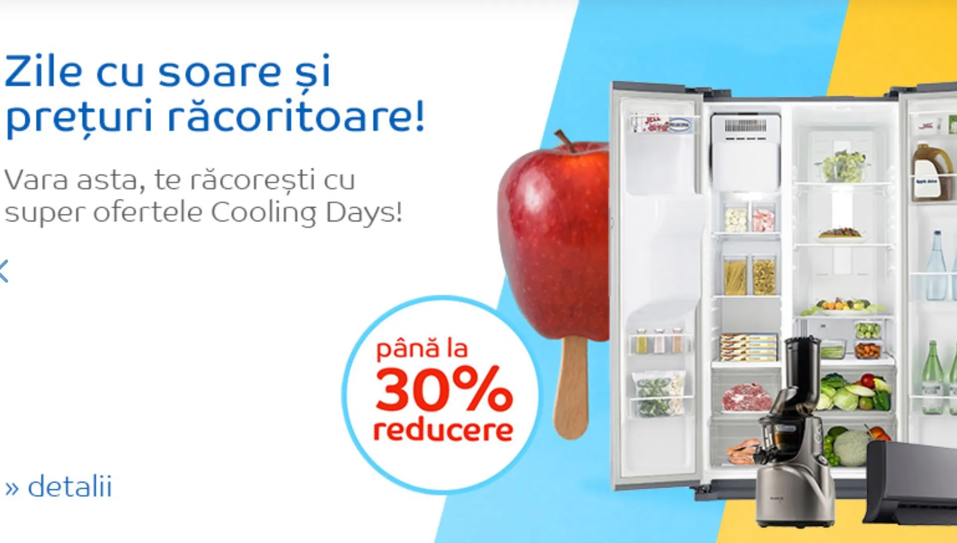 eMAG Cooling Days - Promotia care scade preturile dar si temperaturile
