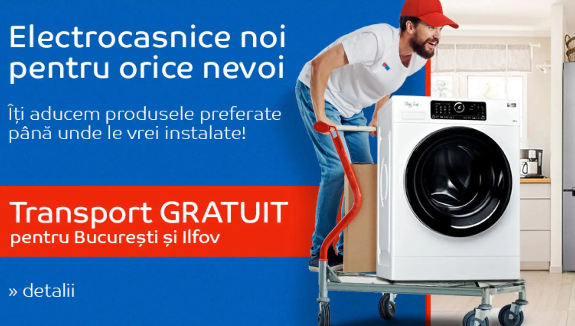 eMAG - Electrocasnice ieftine cu transport gratuit