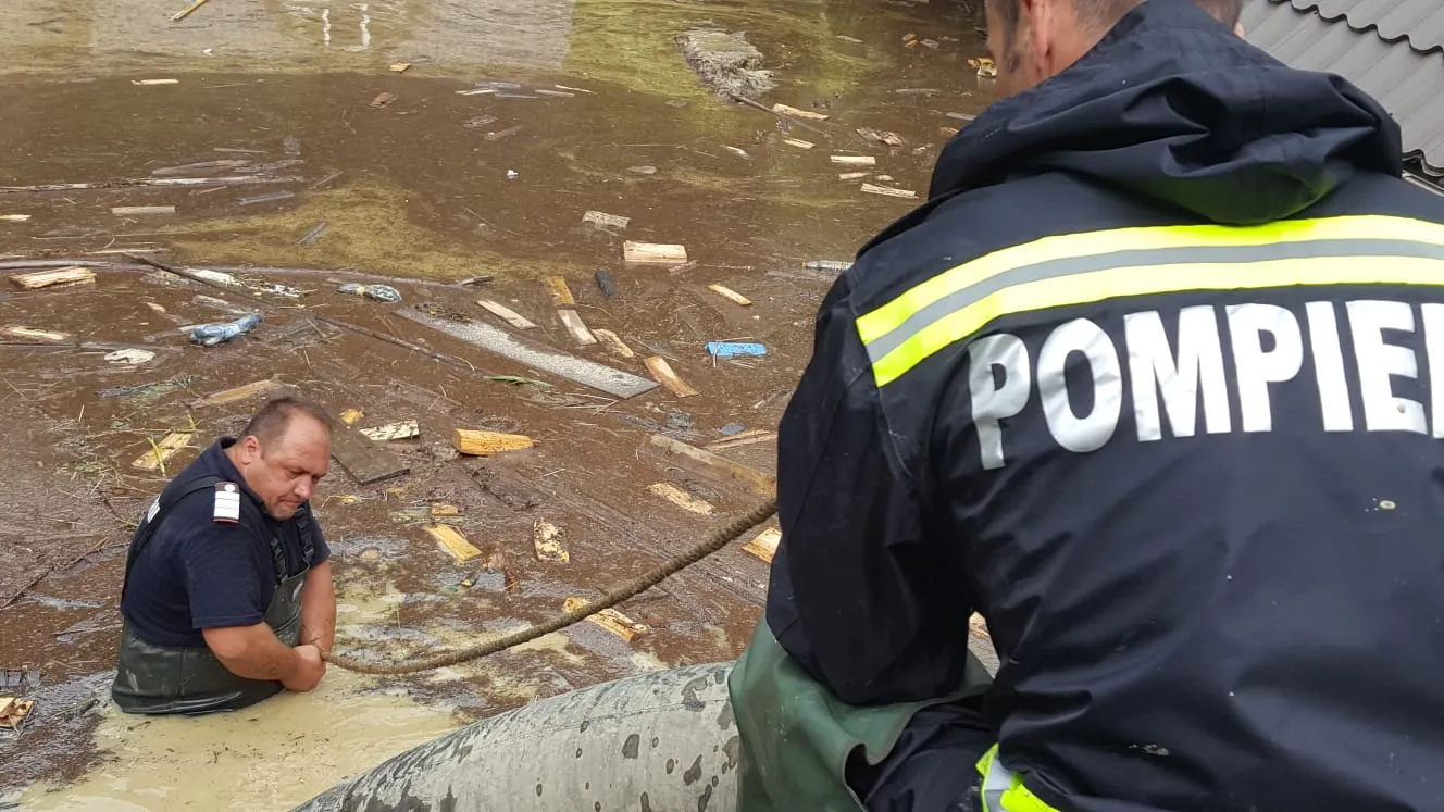 Cod portocaliu de inundații - Ce județe sunt vizate