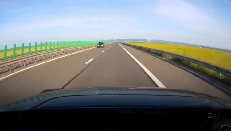 VIDEO | Şoferiţă filmată conducând pe contrasens pe Autostrada A3