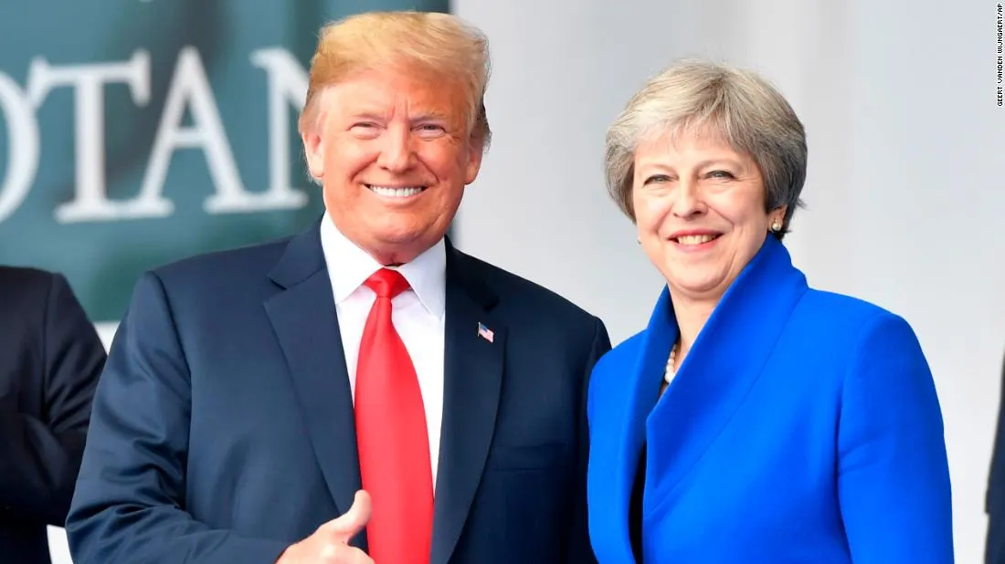 May îl sfidează pe Trump și îl ”susține deplin” pe ambasadorul care l-a făcut ”inept” pe liderul SUA