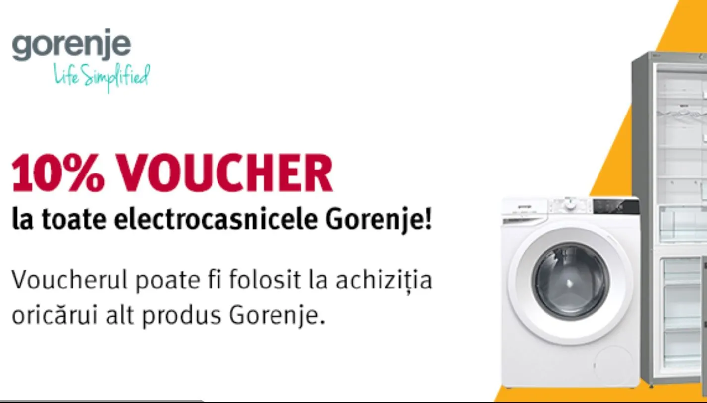 Altex - Electrocasnice de la Gorenje cu 10% reducere