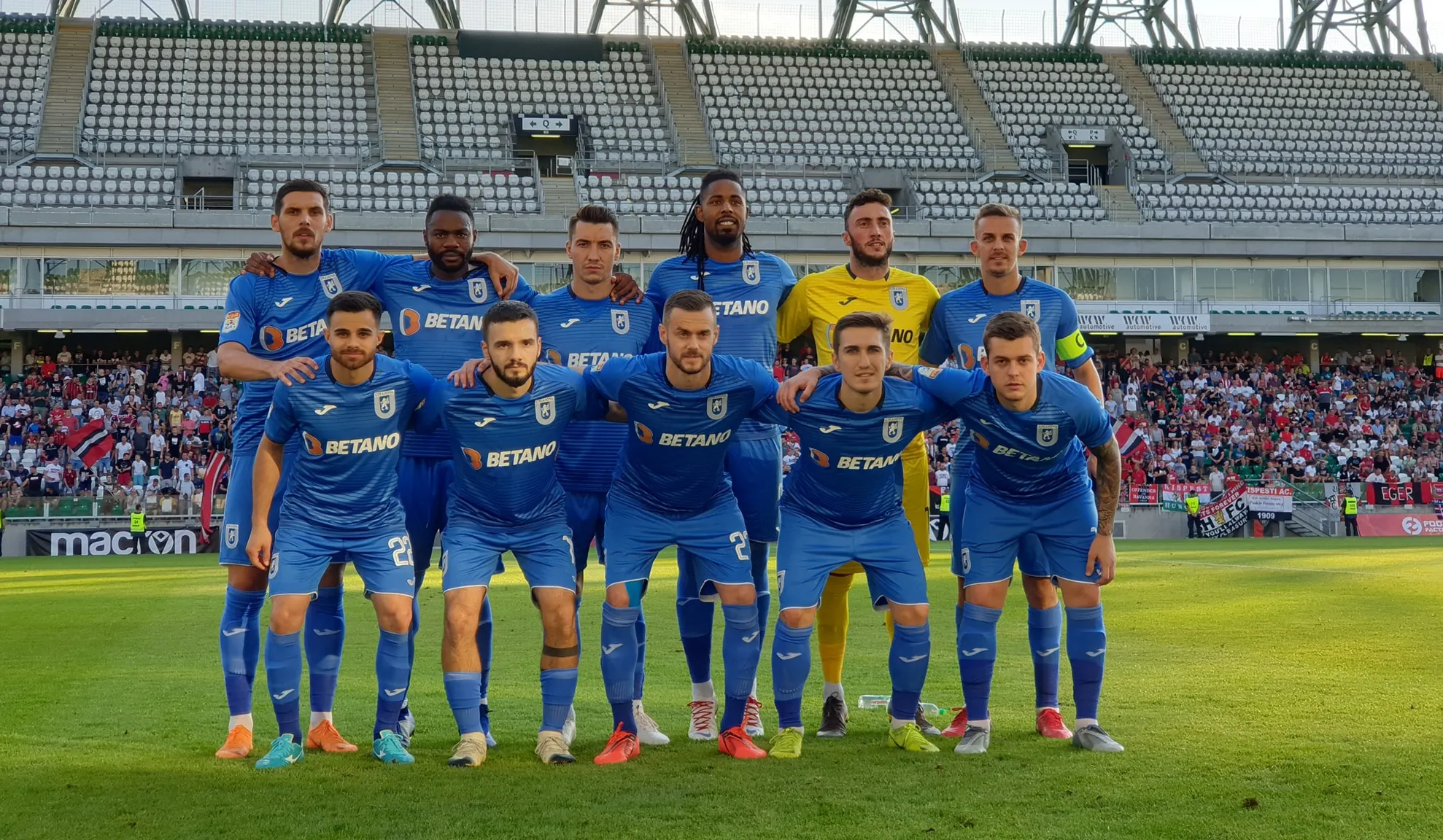 Calificarea se decide la Craiova! Universitatea pleacă neînvinsă din Ungaria, în Europa League