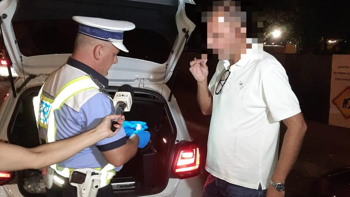 Prins drogat la volan, pe străzile Slatinei