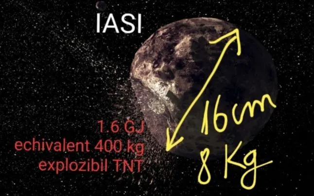 Cauza bubuiturii din Iași: un meteorit de 8 kg ar fi explodat deasupra orașului