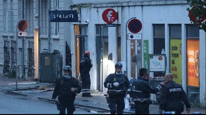 Explozie puternică în Copenhaga, lângă o secție de poliție