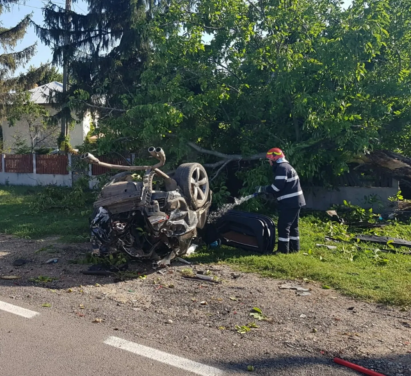 Accident teribil pe DN 7, la Gura Foii. Două persoane au decedat