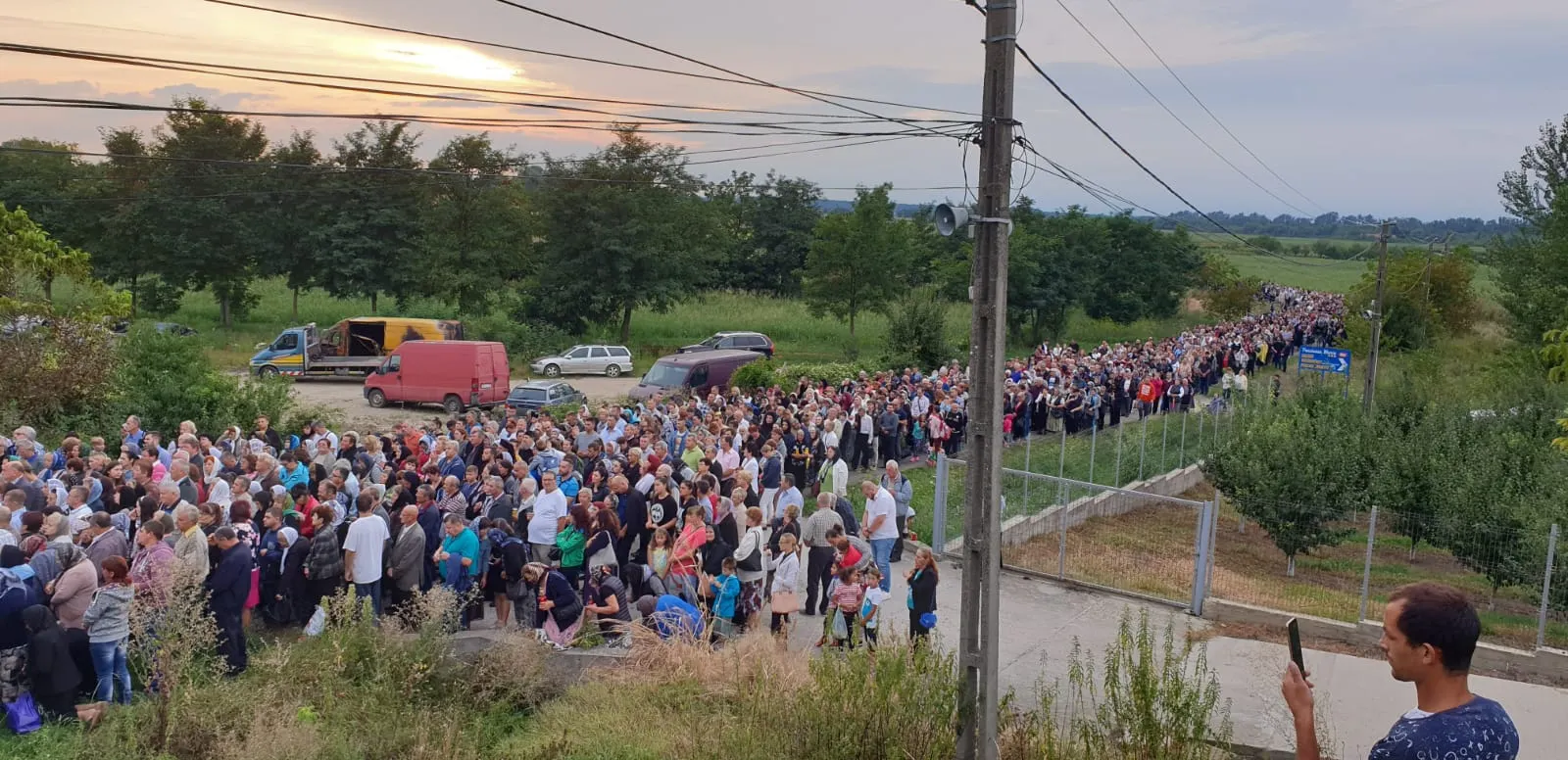 Procesiunea specială Drumul Crucii, oficiată de Adormirea Maicii Domnului