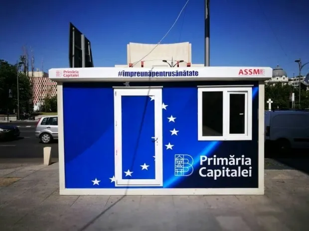 20 de containere anticaniculă în cele mai aglomerate zone din Capitală
