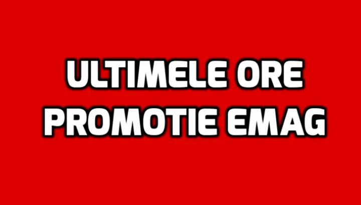 eMAG Summer Crazy Days – Ultimele ore de promotie cu 40% reducere