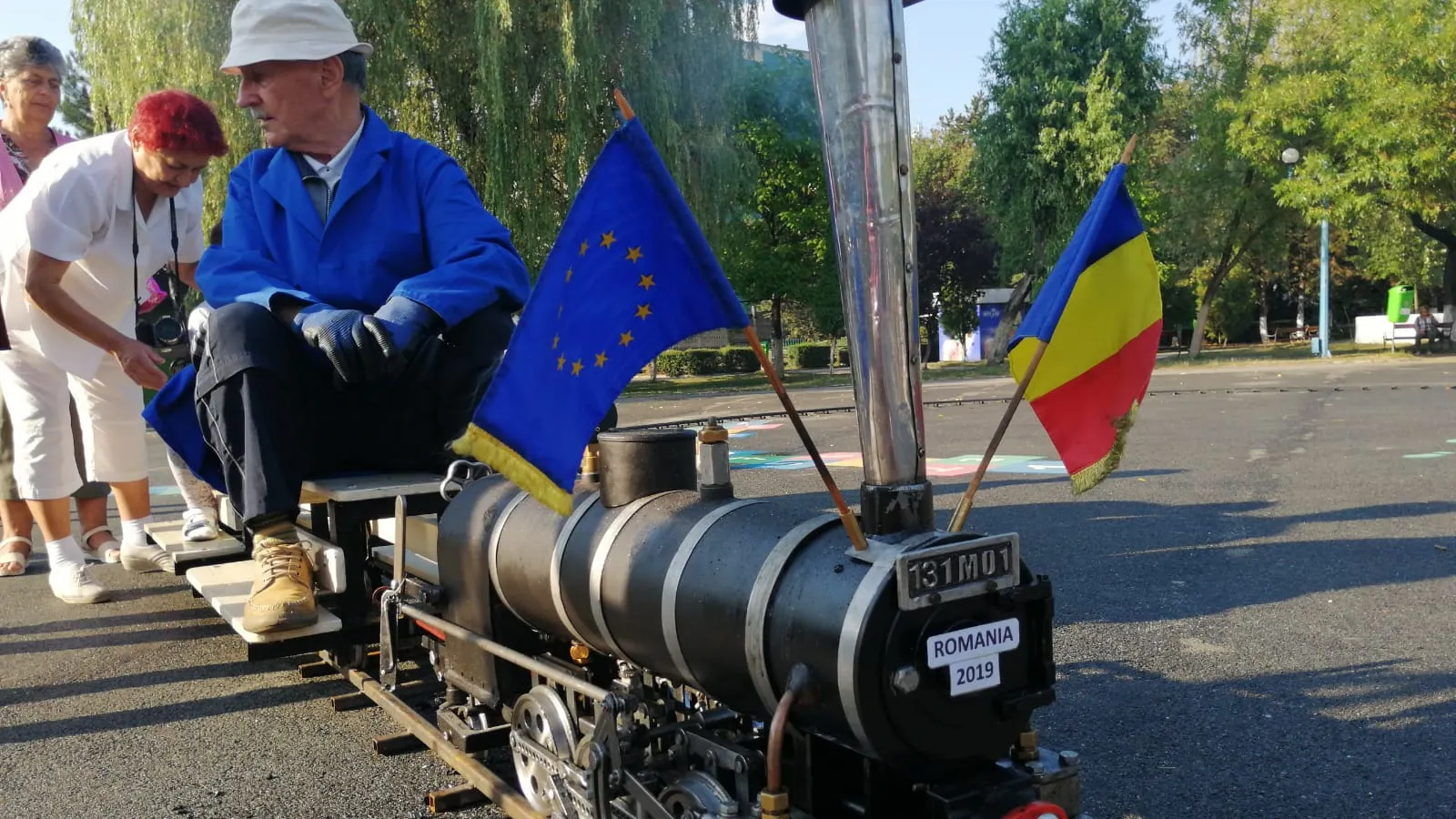 O locomotivă unică în Europa a fost văzută la Petroşani