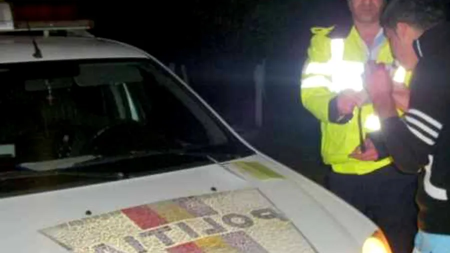 Bărbat aproape de comă alcoolică, prins de polițiști în Timiș. Ce alcoolemia avea?