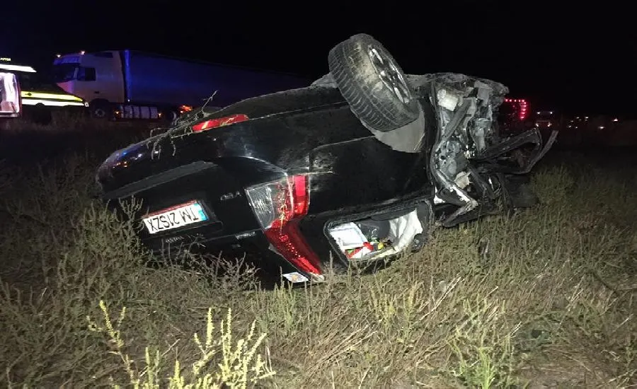 Accident groaznic pe o șosea din Timiș. TIR-ul a spulberat tot