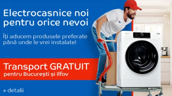 eMAG - Electrocasnice ieftine cu transport gratuit