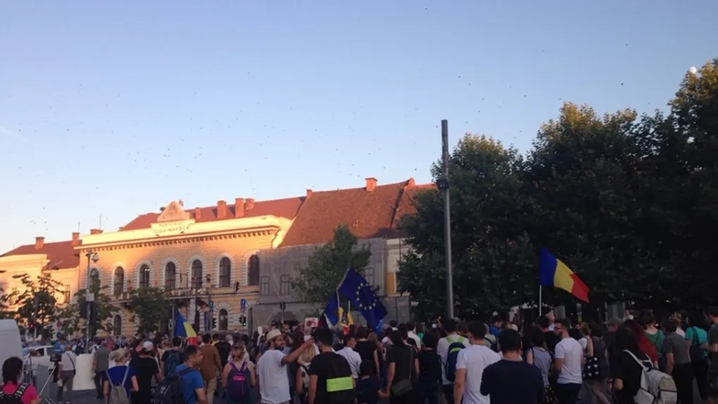 Amendă-record pentru protestul din 10 august