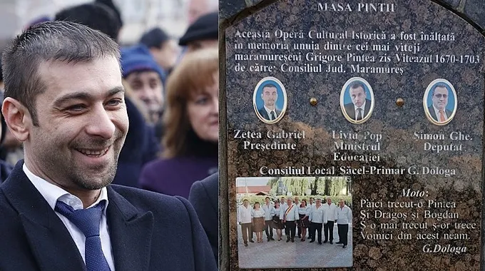 Cultul personalității în Maramureș. O nouă plăcuță omagială pentru PSD