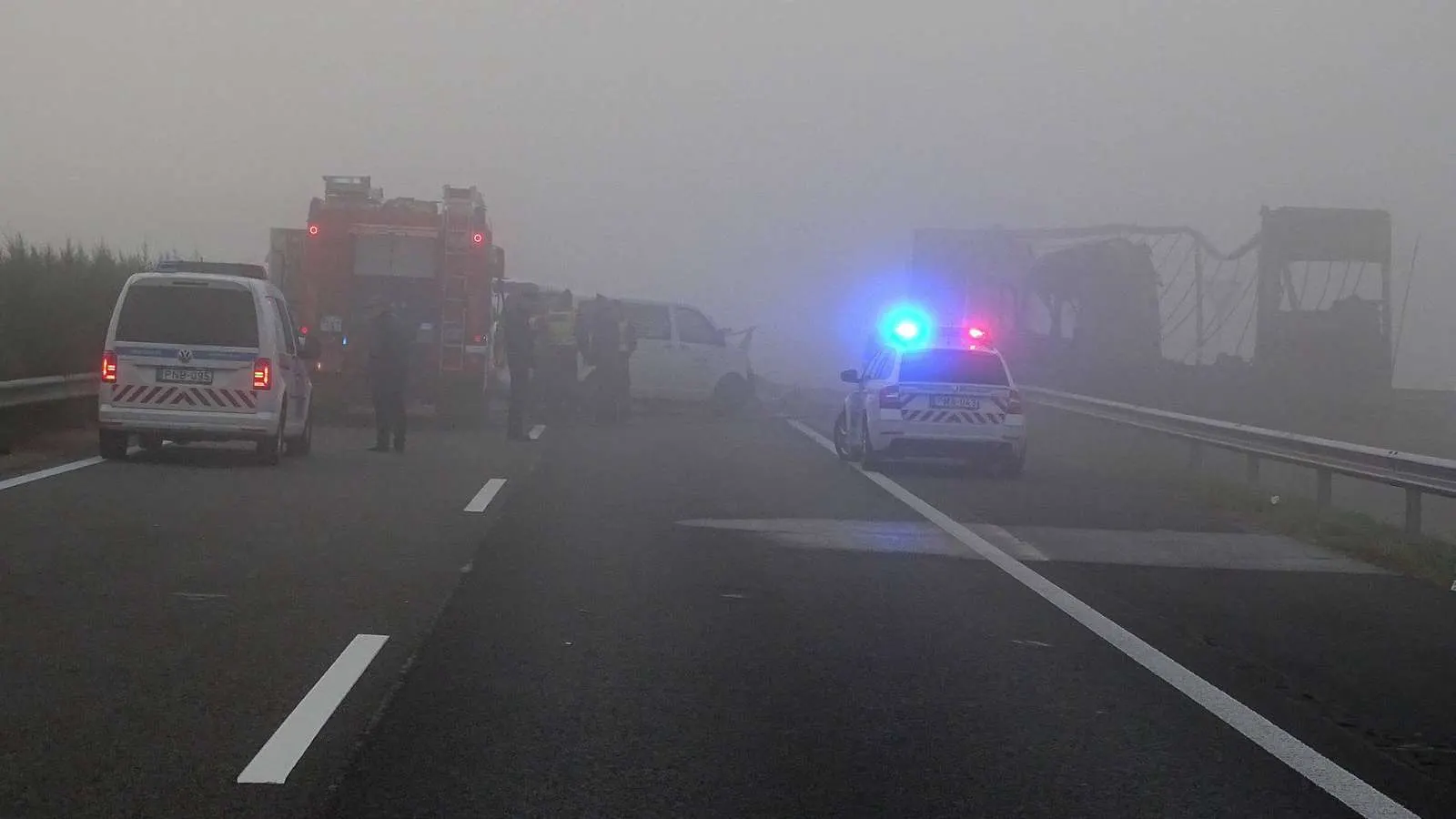 Accident cumplit! Șapte persoane au ars de vii