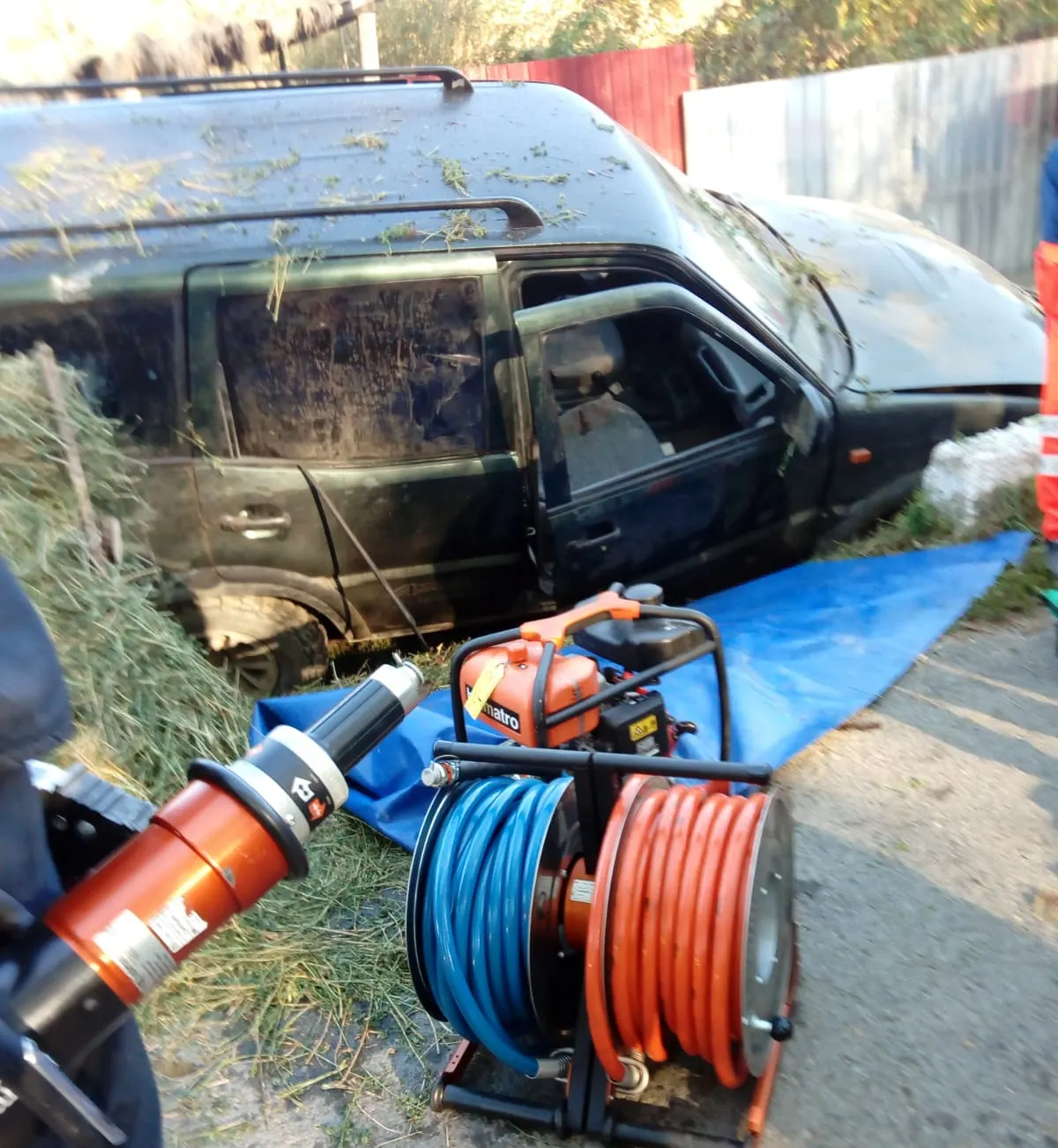 A suferit un AVC la volan și a făcut două victime