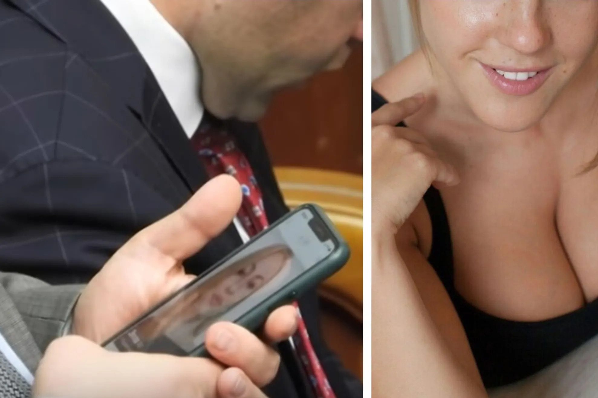 Un deputat a fost filmat în timp ce discuta cu o prostituată