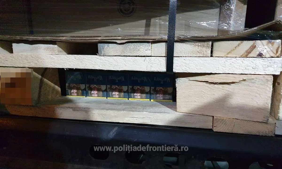Paharele, ''capac'' pentru țigările de contrabandă